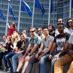 Intern. Jugendbegegnung in Brüssel