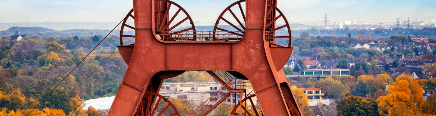 Industrial architecture in the Ruhr, Essen, Germany