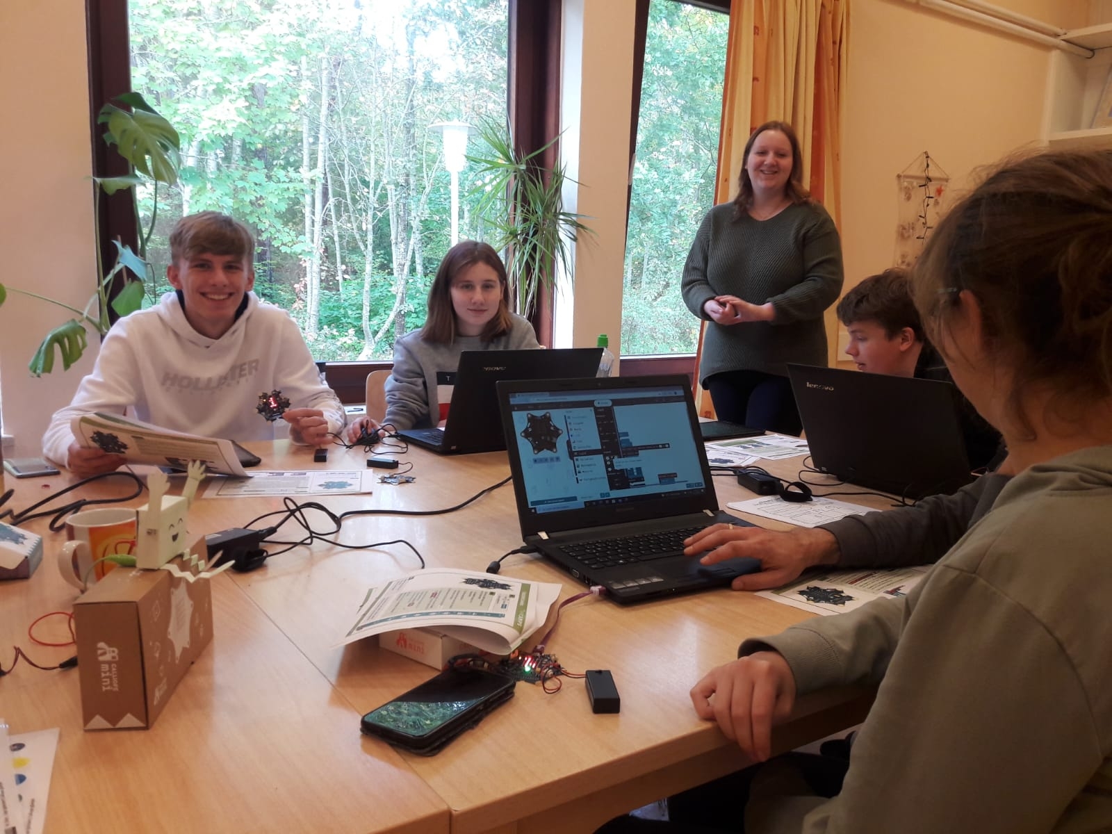 Jugendliche im Seminar