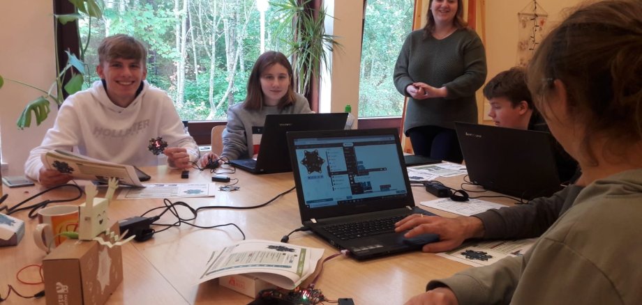 Jugendliche im Seminar