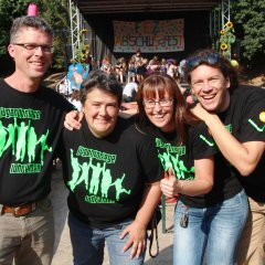 Jugendpflege-Team Lohfelden (v.l.n.r.) Ralf Schellhorn, Lena Steffek-Herbold, Maike Oertel, Lars Hünninghaus.