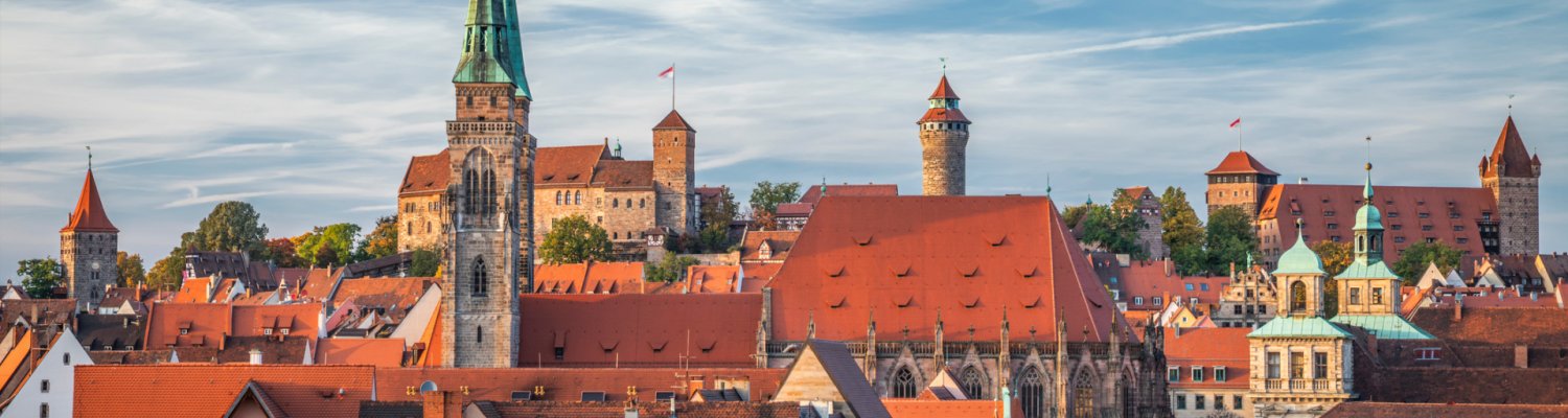 Nürnberg Old town in Germany