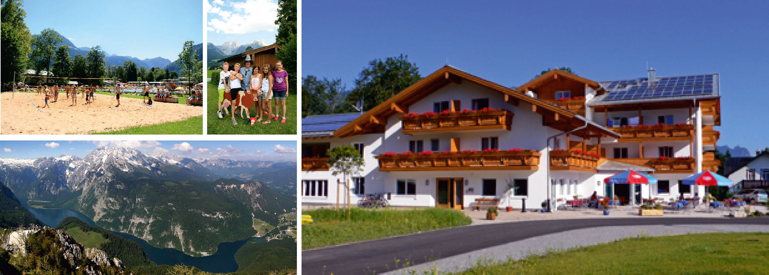 Bildercollage aus Schönau am Königssee