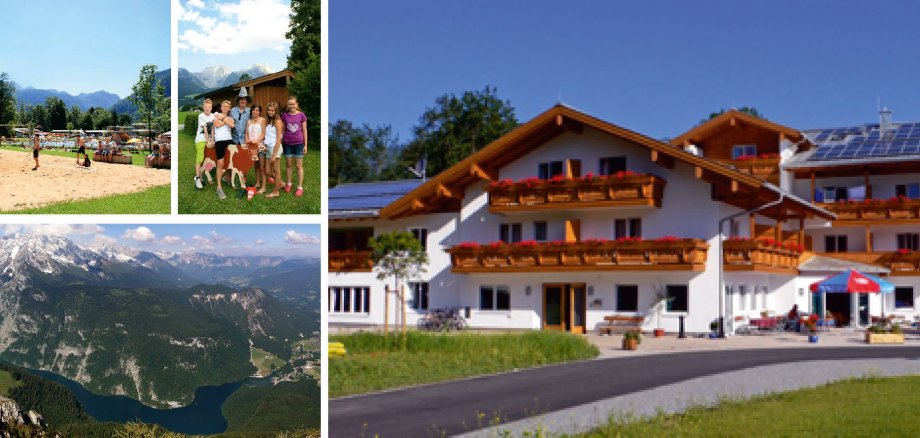 Bildercollage aus Schönau am Königssee